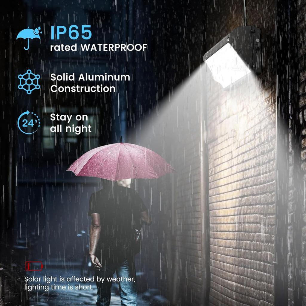 8 Pack 130W LED Wall Pack Light with Dusk to Dawn Photocell, 19500LM 5000K Daylight IP65 Waterproof Wall Pack Lights Outdoor LED [Eqv. 800W HPS/HID] for Parking Lot, Warehouse, Yard AC120-277V